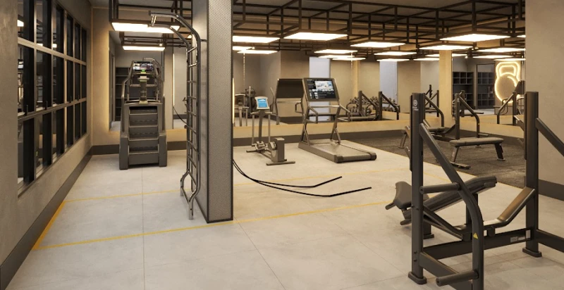 Espaço residencial com conceito wellness